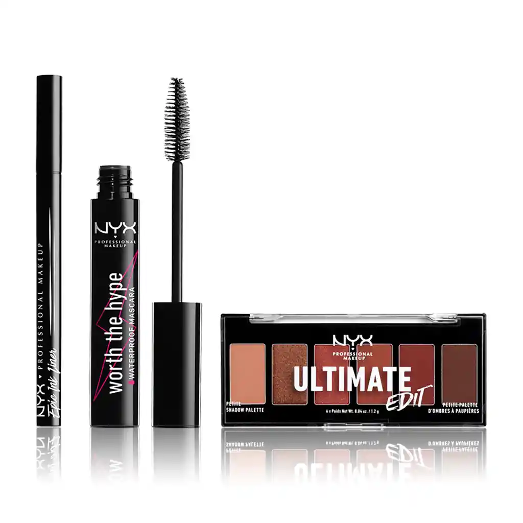 Set Maquillaje Warm, Camera, Ready! Nyx