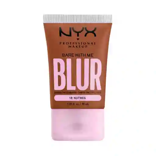 Base De Maquillaje Nyx Professional Makeup Bare With Me Blur Tint - Nutmeg