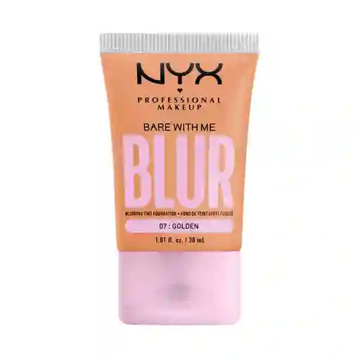 Base De Maquillaje Nyx Professional Makeup Bare With Me Blur Tint - Golden