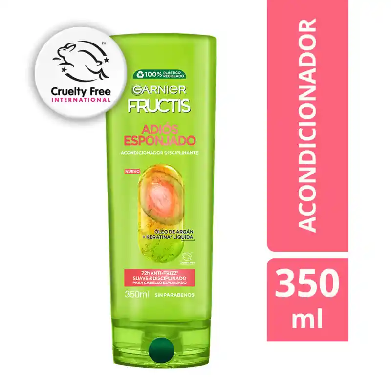 Acondicionador Fructis Adiós Esponjado 350 Ml