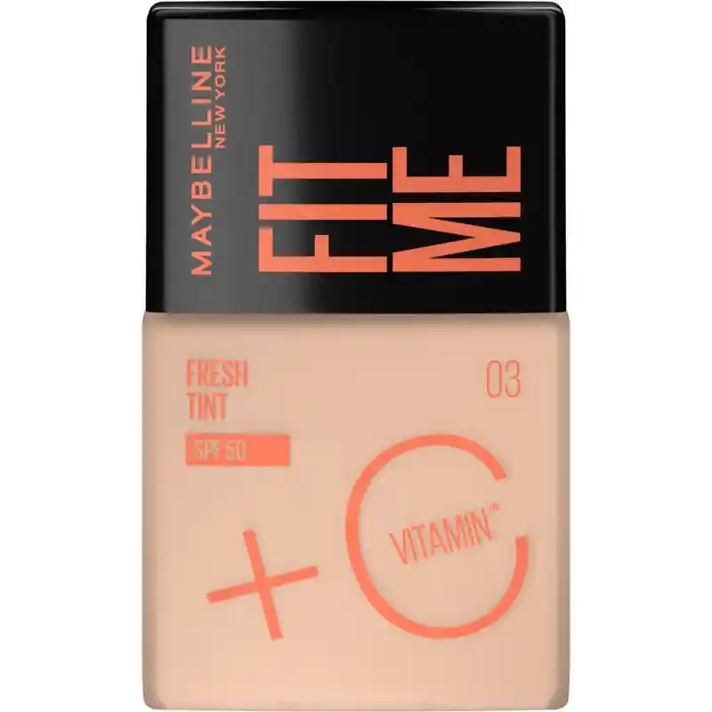 Base De Maquillaje Fit Me Fresh Tint Spf50 Maybelline 03 X 5 Gr