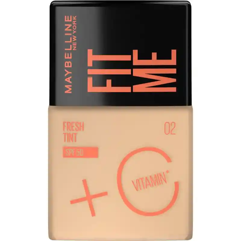 Base De Maquillaje Fit Me Fresh Tint Spf50 Maybelline 02 X 5 Gr