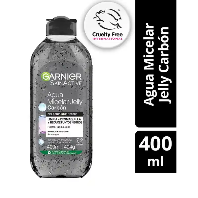 Agua Micelar Garnier De Carbón 400 Ml