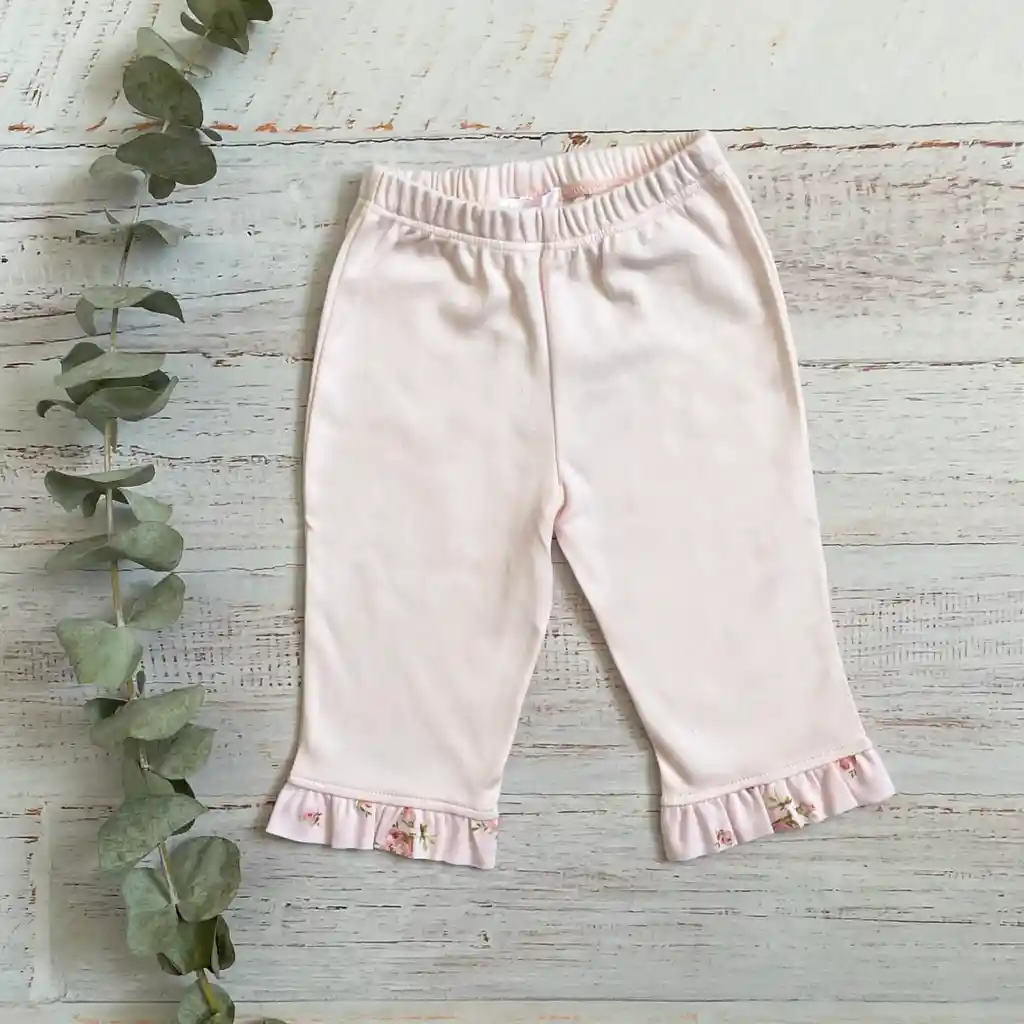 Pantalon Lucian Rosado Talla 3/6 Meses