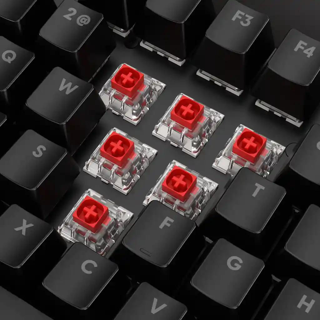 Pulsar Kailh Box Linear Switches X 90 Pack Red