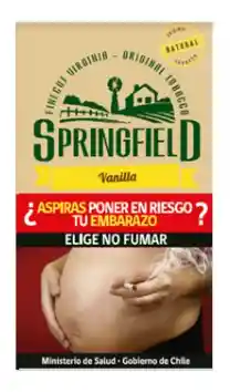 Tabaco Springfield Vainilla