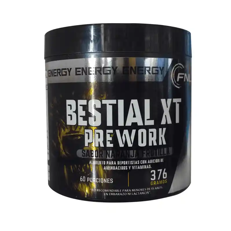 Bestial Xt Preworkout 376gr Fnl