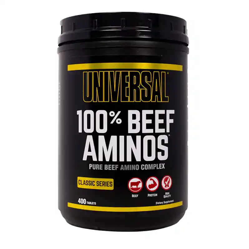 100% Beef Aminos 400tabs Universal
