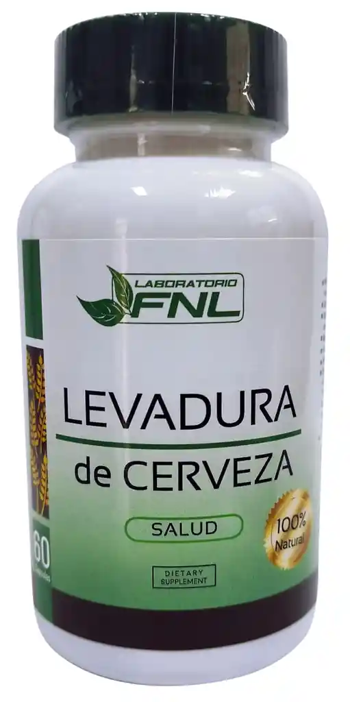 Levadura De Cerveza 60 Capsulas Fnl