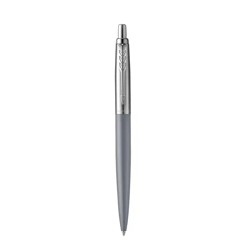 Bolígrafo Parker Jotter Xl Gris Mate Con Acabado Cromado