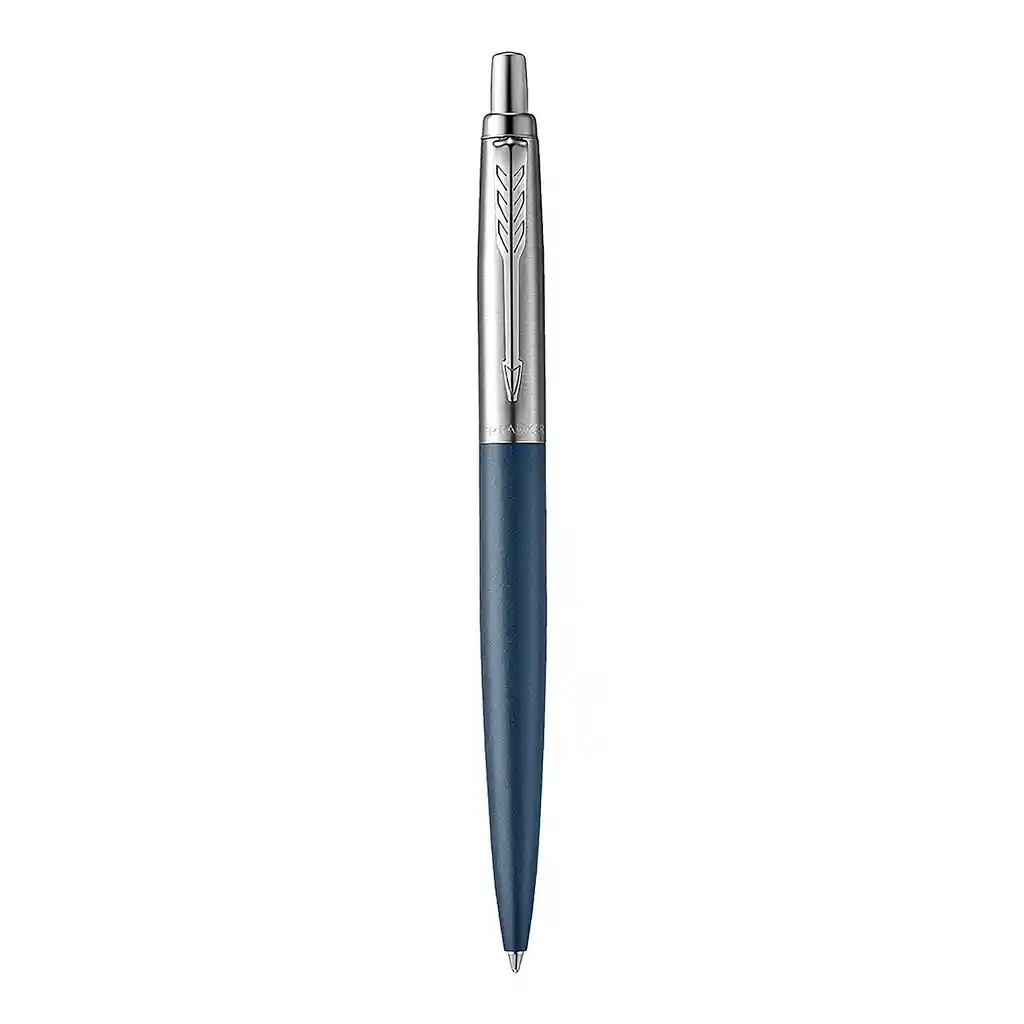 Bolígrafo Parker Jotter Xl Azul Mate Con Acabado Cromado