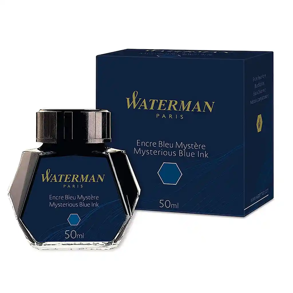 Waterman Frasco Tinta Para Pluma Azul 50ml