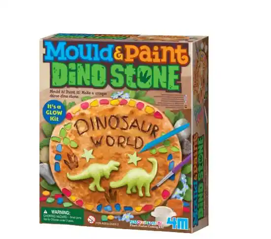 4m Moldea Y Pinta Piedra Dinosaurio