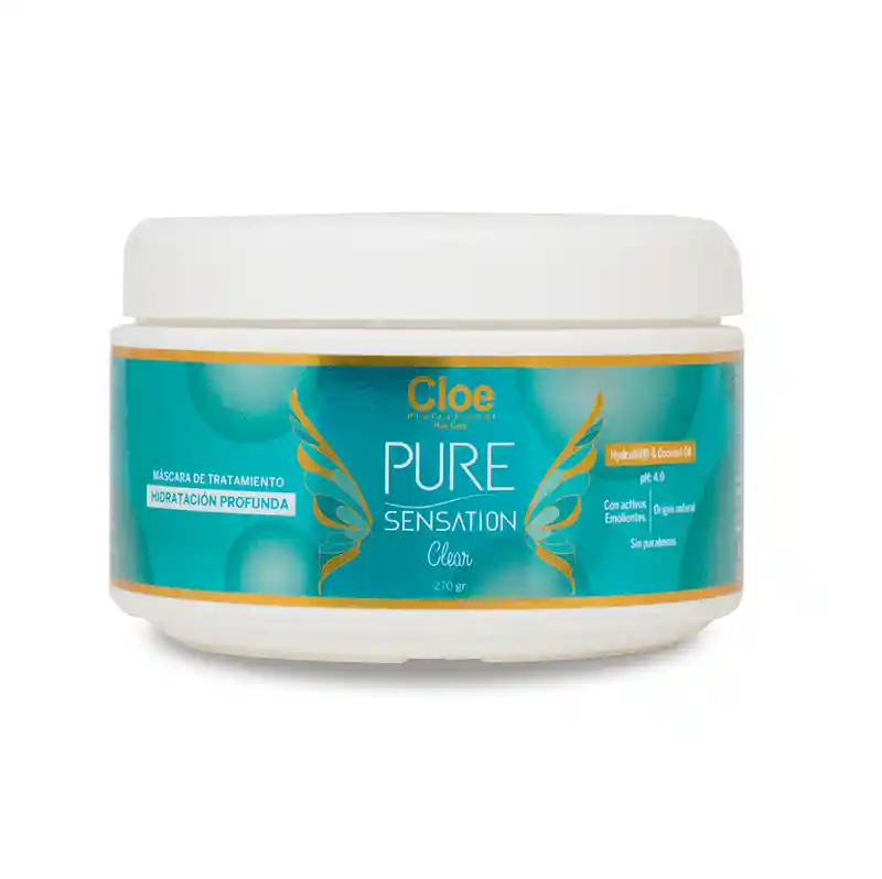 Máscara Cloe Pure Sensation Clear 270gr