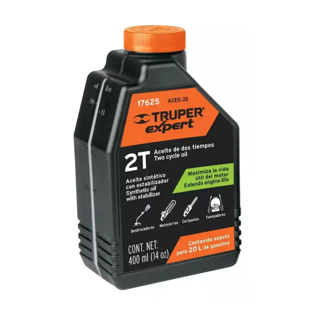 Truper Aceite Sintético Para Motor De 2 Tiempos