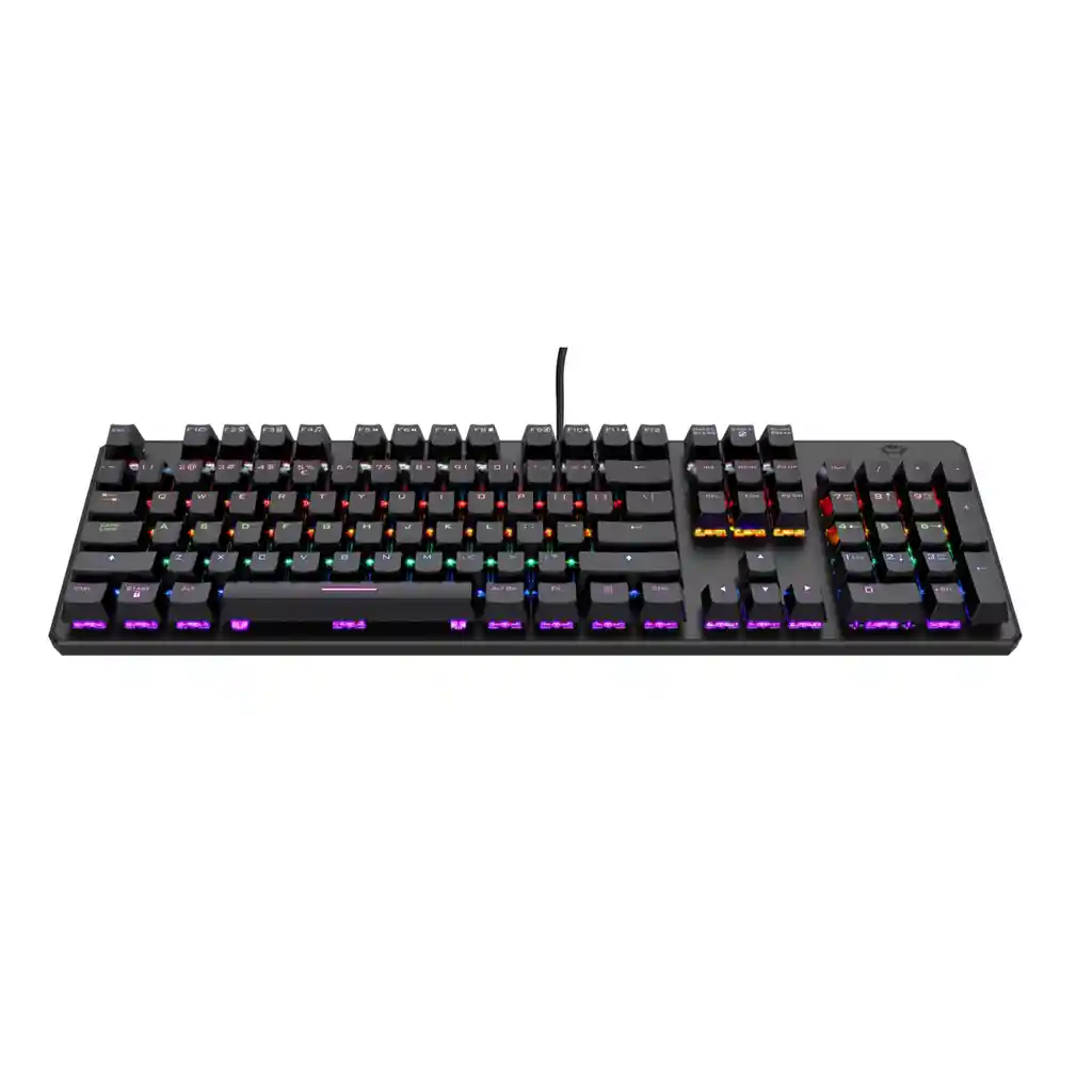 Teclado Gamer Mecanico Con Retroiluminacion Led Español