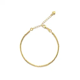 Pulsera Mostacillas Enchapado Oro 18k