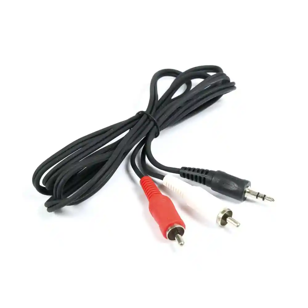 Cable De Audio Plug 3.5 A Rca 3mt
