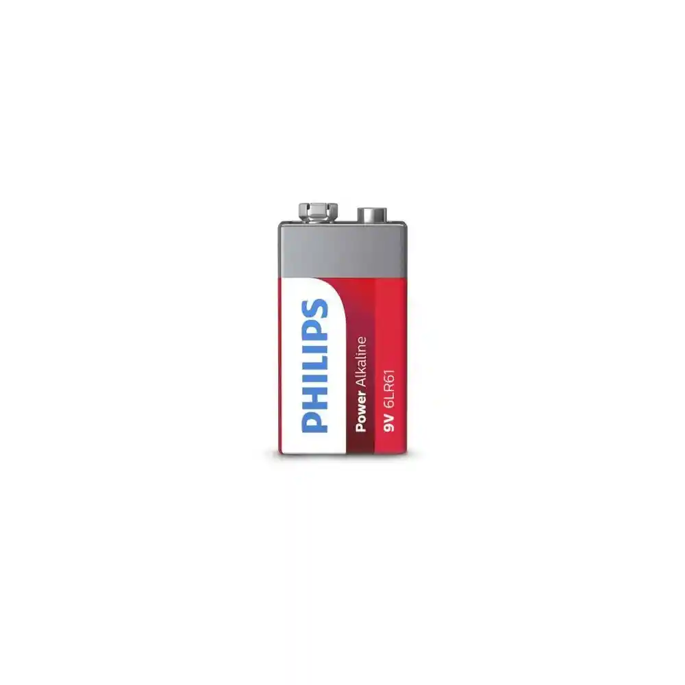 Pila Philips Power Alcalina 9v