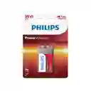 Pila Philips Power Alcalina 9v