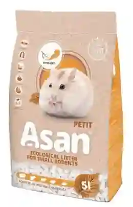 Asan Petit - Sustrato De Papel Ecologico Para Pequeñas Mascotas 5lts