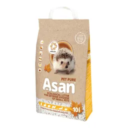 Asan Petit - Sustrato De Papel Ecologico Para Pequeñas Mascotas 10 Lts