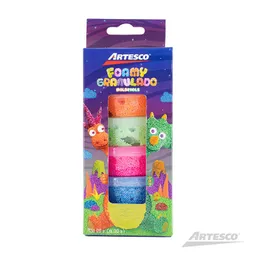 Foamy Granulada X 6 Colores Neon Artesco