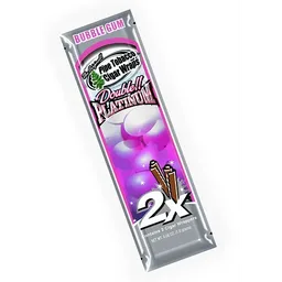 Papel Blunt Wrap Platinum Bubble Gum X2 1.6gr