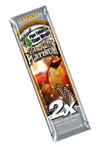 Papel Blunt Wrap Platinum Xo Cognac X2 1.6gr
