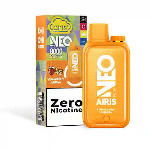 Vaporizador Desechable Airis Neo P8000 Sabor Strawberry Banana 5%