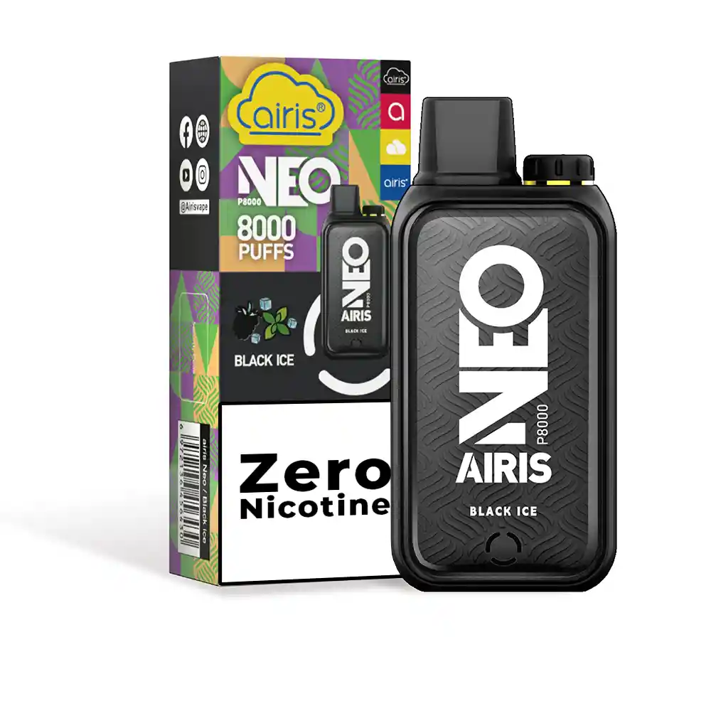 Vaporizador Desechable Airis Neo P8000 Sabor Black Ice 5%