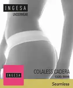 Colaless Microfibra M Blanco