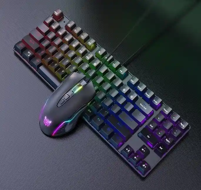 Teclado Mecánico Pro G26 + Mouse 6400 Dpi Onikuma Premium Rgb