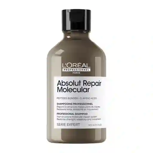 Shampoo Profesional Sin Sulfatos Para Pelo Dañado Absolut Repair Molecular