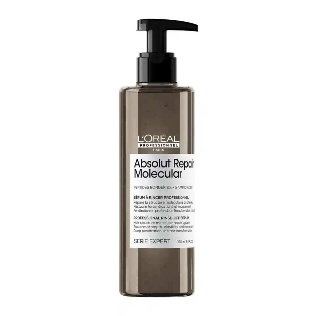 Serum Profesional Con Enjuague Para Cabellos Dañados Absolut Repair Molecular