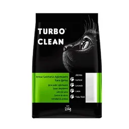 Arena Sanitaria Aglutinante Turbo Clean Olor Limon De 20 Kg