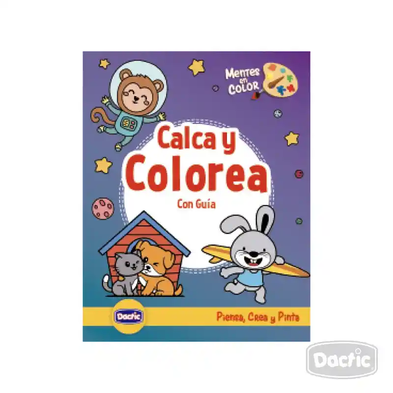 Libro Calca Y Colorea