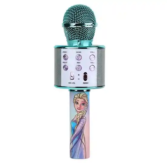 Sakar Disney 100 Micrófono Karaoke Bluetooth Elsa