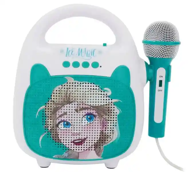 Sakar Disney Frozen Karaoke Bluetooth C/luces (micrófono C/cable Incluido)