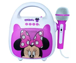 Sakar Disney Junior Minnie Karaoke Bluetooth C/luces (micrófono C/cable Incluido)
