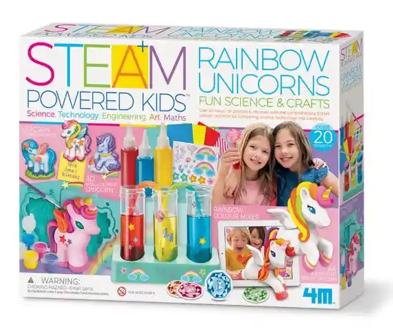 4m Ciencia Y Manualidades Divertidas Unicornios Arcoiris Steam+