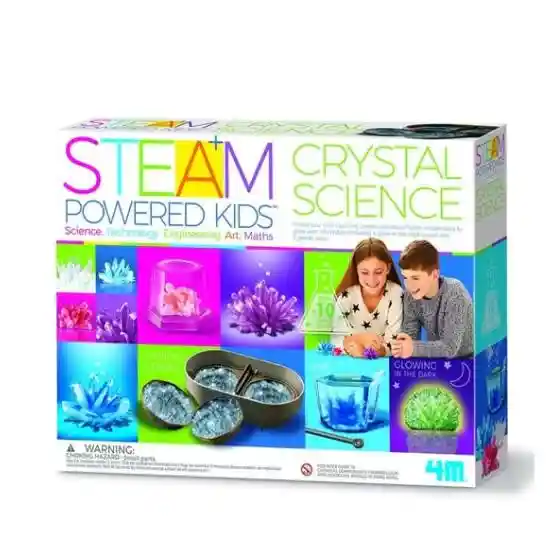 4m Ciencia Del Cristal Experimento Steam+