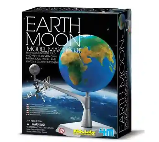 4m Kit De Fabricación De Modelos Tierra Luna