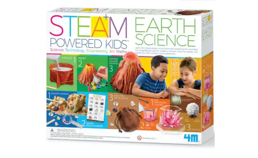 4m Kit Ciencia De La Tierra 3 En 1 Steam+