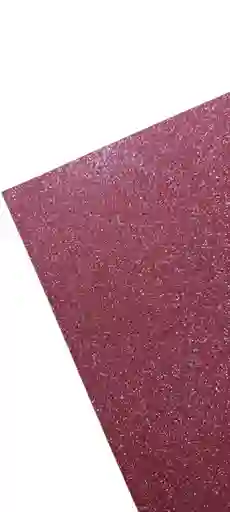 Cartulina Glitter Rosada Pliego 50x70