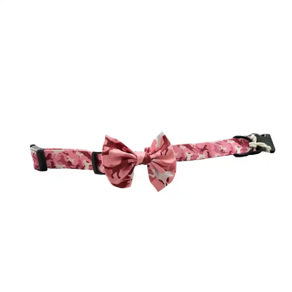 Collar Camuflado Rosado L