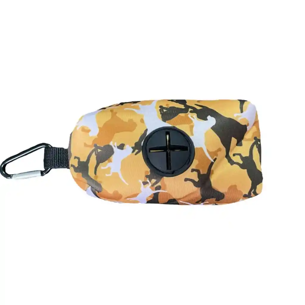 Bolso Bolsas Basura Camuflado Amarillo