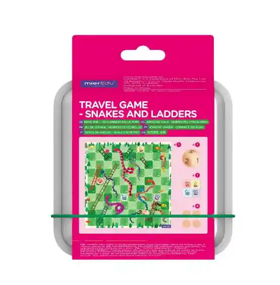 Mieredu Juego De Viaje Serpientes Y Escaleras