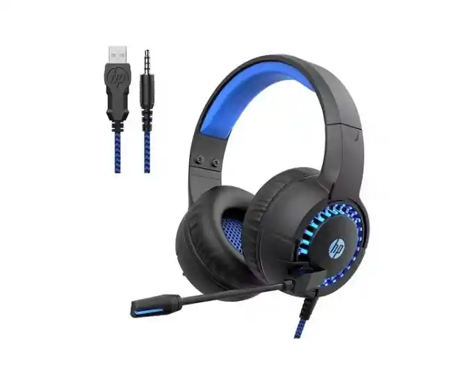 Audífono Gamer Hp Dhe-8011 On Ear 3,5 Mm