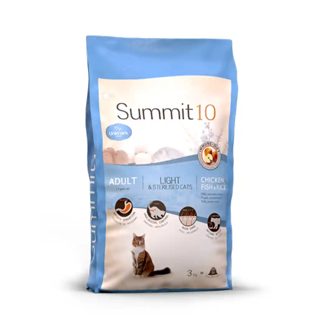 Summit 10 Gato Light Sterilised - 3kg